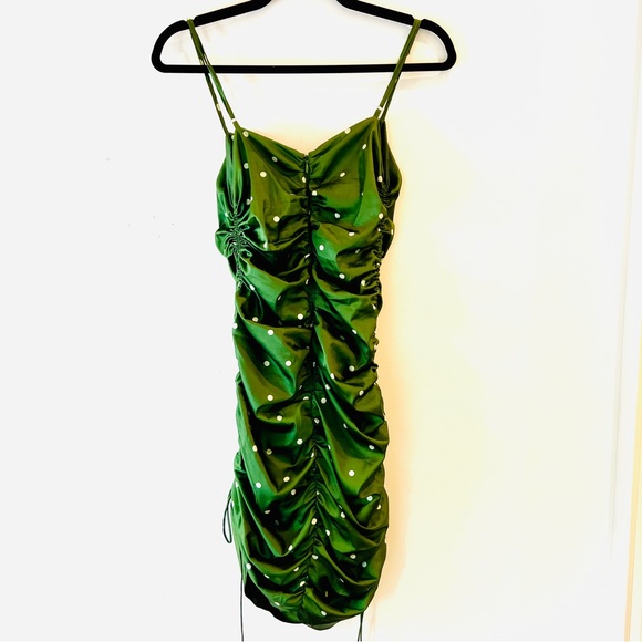 Urban Outfitters | For Love & Lemons | Ruched Paula Dress - Picture 9 of 11